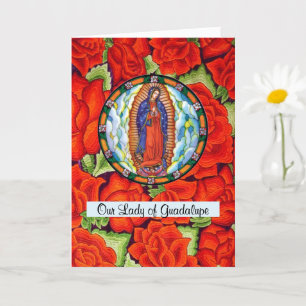 Carte Notre-Dame de Guadalupe Prière pour la guérison