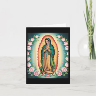 Carte Notre Dame De Guadalupe Sant Mary Retour Imprimer