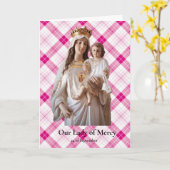 Carte Notre-Dame de la Miséricorde (Fleur jaune)