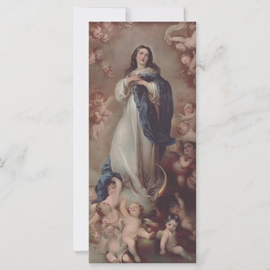 Carte Notre-Dame de l'Immaculée Conception Art (Devant)