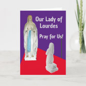 Carte Notre Dame de Lourdes (Devant)