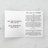 Carte Notre Dame de Lourdes (Intérieur)