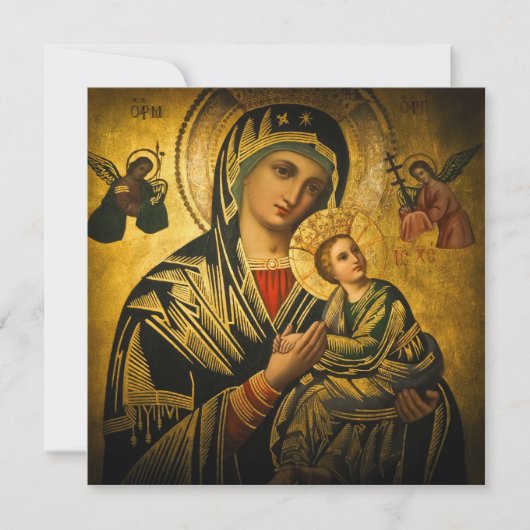 Carte Notre Dame de Perpetual Aide (Devant)