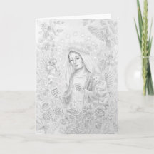 Notre-Dame du Rosaire, Dessin,
