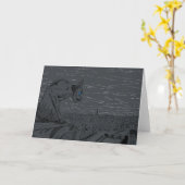 Carte Notre Dame Gargoyle (Fleur jaune)