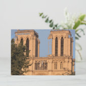 Carte Notre Dame Paris (vide) (Debout devant)