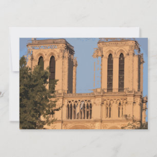 Carte Notre Dame Paris (vide)