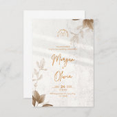 Carte Notre Date avec Joy (Devant / Derrière)