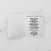 Carte Notre Lafy de LourdesCarte de voeux pliée (Intérieur)