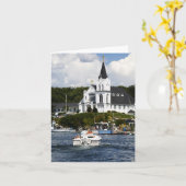 Carte Notre Madame de paix (Fleur jaune)