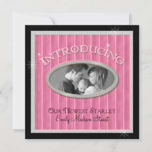 Carte Notre nouvelle Starlet Hollywood Glam Baby Girl