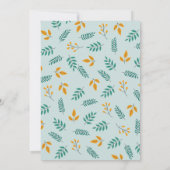 Carte Notre Petit Citrouille 1er anniversaire (Dos)