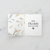 Carte Notre petit miracle est en route (Intérieur)