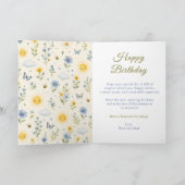 Carte Notre Petit Rayon de Soleil (Intérieur)