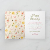 Carte Notre Petit Rayon de Soleil (Intérieur)