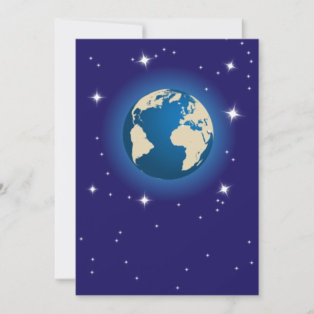 Carte Notre planète (Devant)