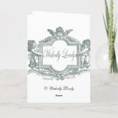 Carte Notre premier joyeux anniversaire à la maison (Dos)