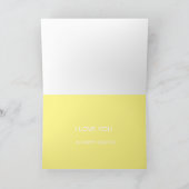 CARTE NOTRE PREMIER PÂQUES ENSEMBLE BUNNY COUPLE (Intérieur)