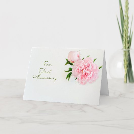 Carte Notre première (Devant)