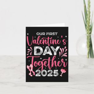 Carte Notre première Saint Valentin Ensemble 2025 Husbyn