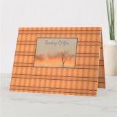 Carte Notre sympathie la plus profonde (Dos)