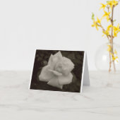 Carte Notre sympathie plus profonde (Fleur jaune)