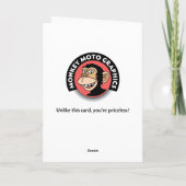 Carte N'oublie pas 57ème anniversaire (Dos)