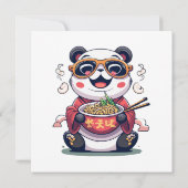 Carte Nouilles de Panda (Dos)