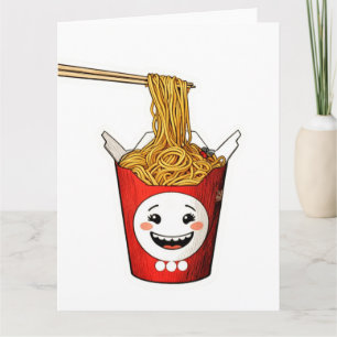 Carte Nouilles souriantes