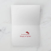 Carte nounours d'anniversaire par cheminée (Intérieur)