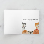 Carte Nounours et ballons (Intérieur)