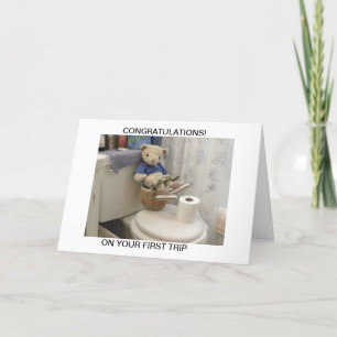 Carte Nounours sur le pot