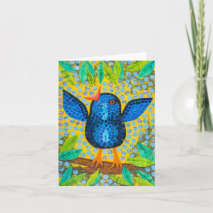 Carte Nourrir les oiseaux