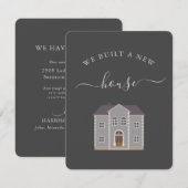 Carte Nous Avons Construit Une Nouvelle Maison Que Nous  (Devant / Derrière)