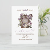 Carte Nous Avons Déménagé, Fleurs De Boîte Aux Lettres V (Debout devant)