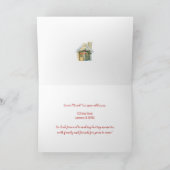 Carte Nous avons déménagé le village de Noël (Intérieur)