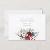 Carte Nous Avons Déplacé L'Aquarelle D'Adresse Faire-par (Dos)