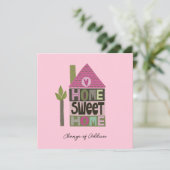 Carte Nous avons déplacé le changement d'adresse en lett (Debout devant)