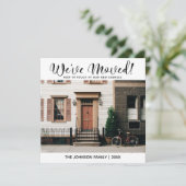 Carte Nous avons déplacé le changement d'adresse Faire-p (Debout devant)