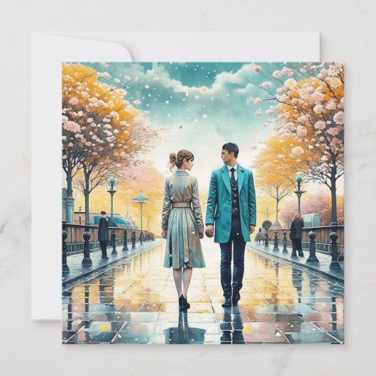 Carte Nous avons failli ne pas nous rencontrer | Art rom (Devant)