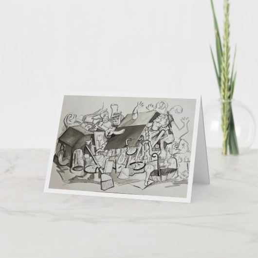 Carte 'Nous Avons Finalement Téléchargé' (Recto)