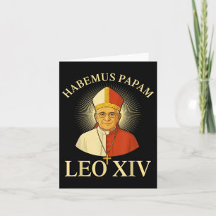 Carte Nous avons un pape_ Habemus Papam 2025 Vatican Leo
