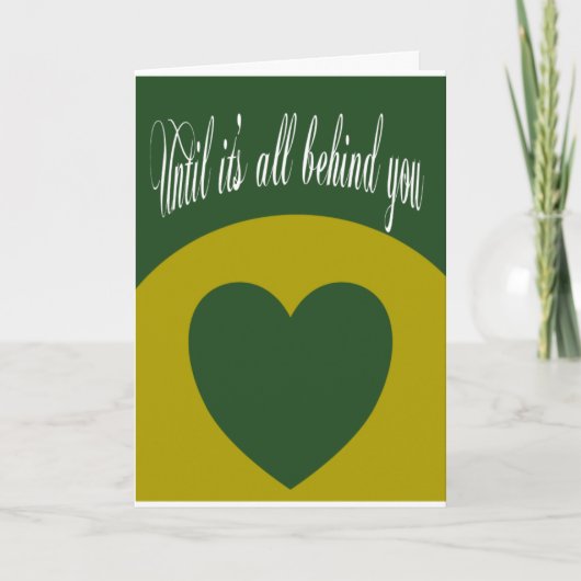 Carte Nous envoyons notre amour et nos prières (Devant)