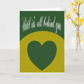 Carte Nous envoyons notre amour et nos prières (Fleur jaune)