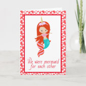 Carte Nous étions Sirènes pour la Saint Valentin (Devant)