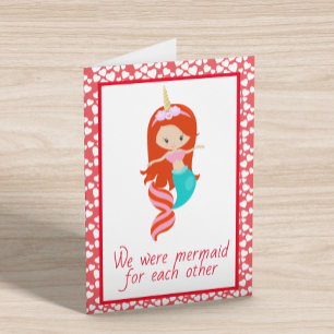 Carte Nous étions Sirènes pour la Saint Valentin