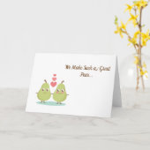 Carte Nous faisons une si grande oreille (Fleur jaune)