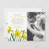 Carte Nous l'avons fait mariage fête de mariage économis (Devant)