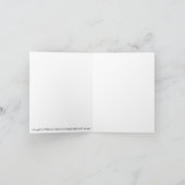 Carte Nous le faisons - Couple s'embrassant dans une pra (Intérieur)