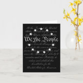 Carte Nous Le Peuple Préambule Notre Constitution 4 Juil (Fleur jaune)